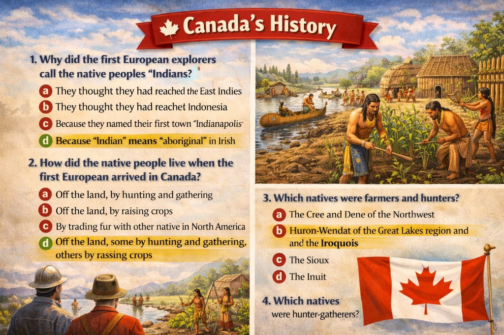 Canada's History — Indigenous peoples, explorers, New France, Confederation (Discover Canada)