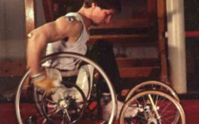 Rick Hansen — Important People, Canadian citizenship test flashcard