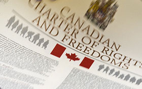 2 Key Documents that contain our rights and freedoms — Rights & Responsibilities, Canadian citizenship test flashcard