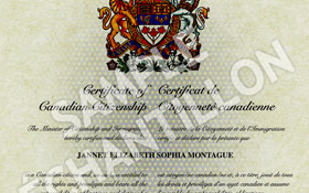 3 responsibilities of citizenship — Rights & Responsibilities, Canadian citizenship test flashcard
