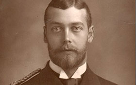 King George V — Important People, Canadian citizenship test flashcard