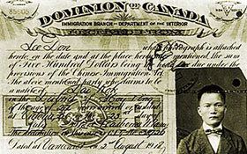 Head Tax — Definitions, Canadian citizenship test flashcard