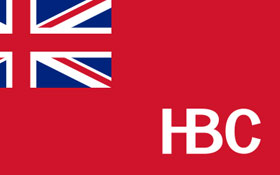 The Hudson's Bay Company Flag — Canadian Symbols, Canadian citizenship test flashcard