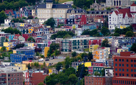 What is the capital city of Newfoundland? — Geography, Canadian citizenship test flashcard