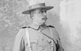 Major General Sir Sam Steele — Justice, Canadian citizenship test flashcard